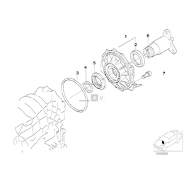 O-Ring BMW E31 E32 E34 E38 E39 E53 X5 840 740 735 750 535 540 - 24131421143