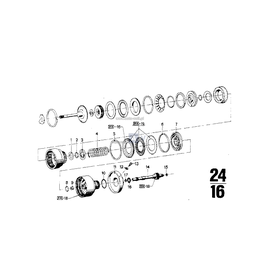 Wał przekładniowy - 24221207382