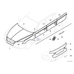 Oryginał BMW - 51147274404