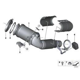 Oryginał BMW - 18327555624