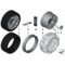 Śruba koła czarna BMW F90 G05 G06 G07 G20 G21 G29 - 36136795153