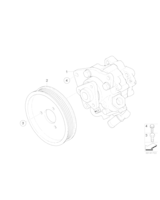 Pompa wspomagania układu kierowniczego - 32412282951