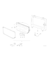 Lampa przeciwmgłowa prawa - 63171386034