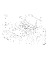 Mechanizm fotela praw. - 52107139032