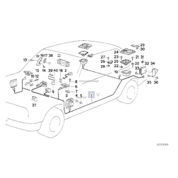 Oryginał BMW - 61128359198