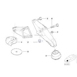 Wspornik nośny prawy - 22111094652