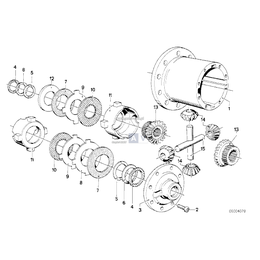 Obudowa mechanizmu różnicowego, pasuje tylko do - 33141206917