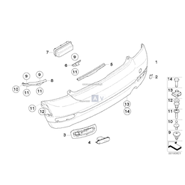 Oryginał BMW - 51120430262