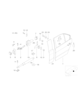 Ogranicznik drzwi tylnych - 51228150098