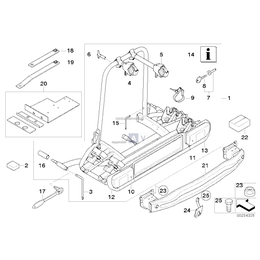 Kpl. blach wzmacniających R57 - 82712157740