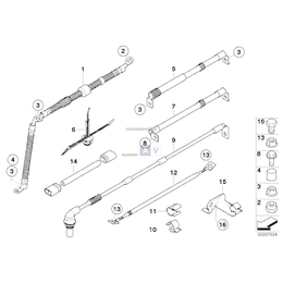 Przewód alternator-rozrusznik-wypr.B+ - 12427580331