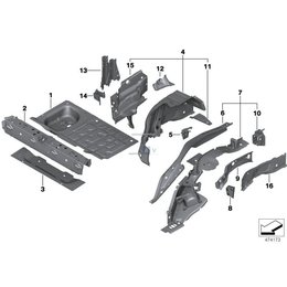 Oryginał BMW - 41007430323