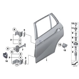 Oryginał BMW - 41517362330