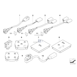 Przełącznik instalacji dźwiękowej US - 61317173953