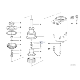 Element dociskowy - 32411138096