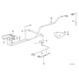 Kabel plus akumulatora - 12421279650