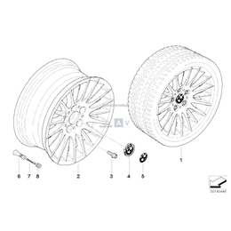 Oryginał BMW - 36116775598