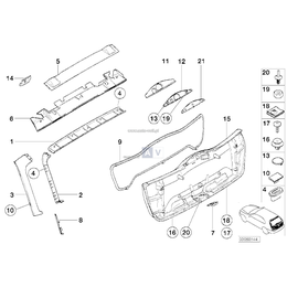 Obudowa zewnętrzna lewa - 51497028571