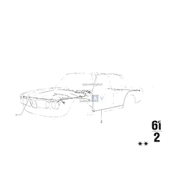 Oryginał BMW - 61111354057