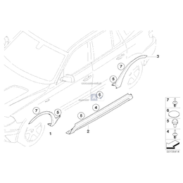 Oryginał BMW - 51110403480