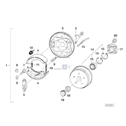 Sprężyna naciągowa, krótka - 86199416669