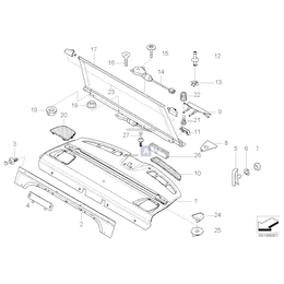 Osłona zagłówka - 51468202669