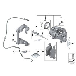 Oryginał BMW - 34106790921