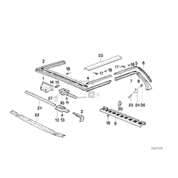 Osłona lewa - 51721940065