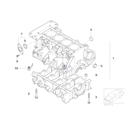 Skrzynia korb. cylind. z napędem tłok. - 11117581400