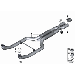 Oryginał BMW - 18307845464