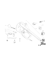 Mocowanie przełączników - 61131356871