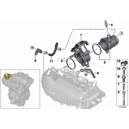 Oryginał BMW - 13627801816