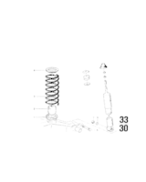 Sprężyna śrubowa - 33531112136