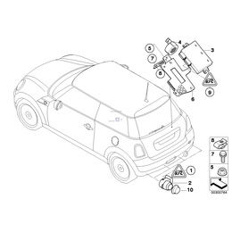 Oryginał BMW - 66202180146