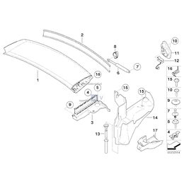 Element piankowy lewy - 51487112667