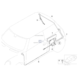 Oryginał BMW - 65206918376