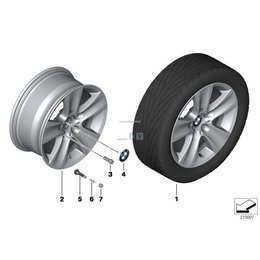 Oryginał BMW - 36112287820