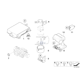 Rubber mounting - 34511163958