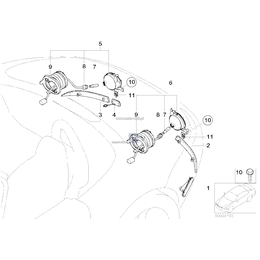 Lampa p/mgłowa tylna lewa - 63248377313