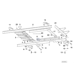 Camlock retaining cam - 86199416872