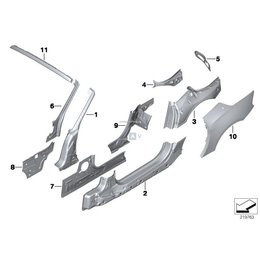 Oryginał BMW - 41007224940