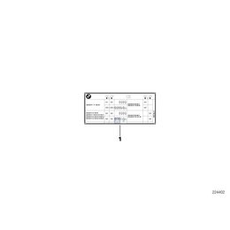 Oryginał BMW - 71246855222