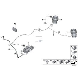 Oryginał BMW - 37206860003