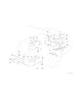 Pasuje tylko do sieci D, Uchwyt zmieniarki CD - 65128359263