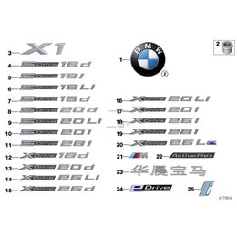 Oryginał BMW - 51147406677
