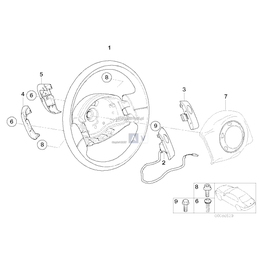 Kierownica standard z pod.pow. - 32341513095