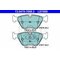 KLOCKI HAM. BMW P. E39 2,0-3,5 95-04 CERAMIC