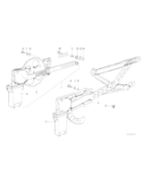 Elektr.siłownik szyby przedni prawy - 51331857844