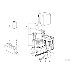 Sterownik ABS/ASC - 34521090155