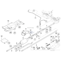 Przewód powrotny paliwa - 16126753696